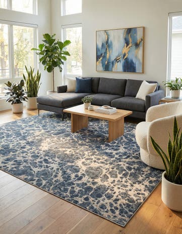 Gray Oasis Rug