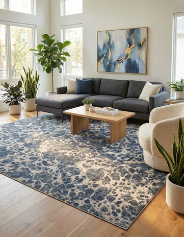 Gray Oasis Rug