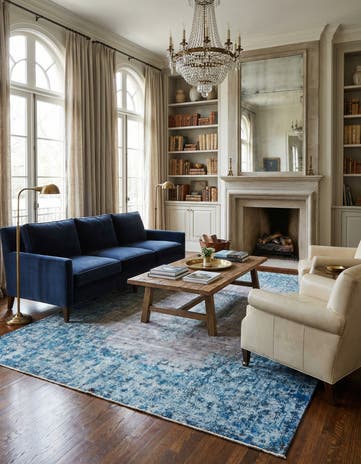 9' 9 x 13' Vintage Royal Wool Rug