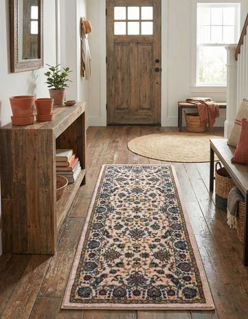 Ivory Medina Runner Rug