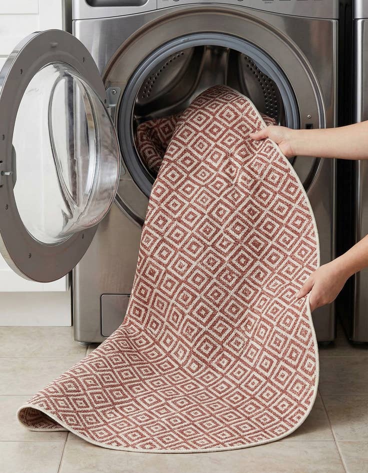 Detail image of 7' 10 x 10'  Washable Jill Zarin Costa Rica Indoor / Outdoor Oval Rug