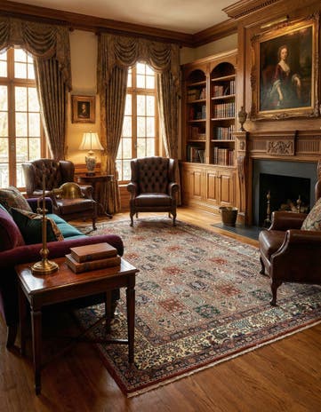 6' 5 x 9' 11 Mood Wool Rug
