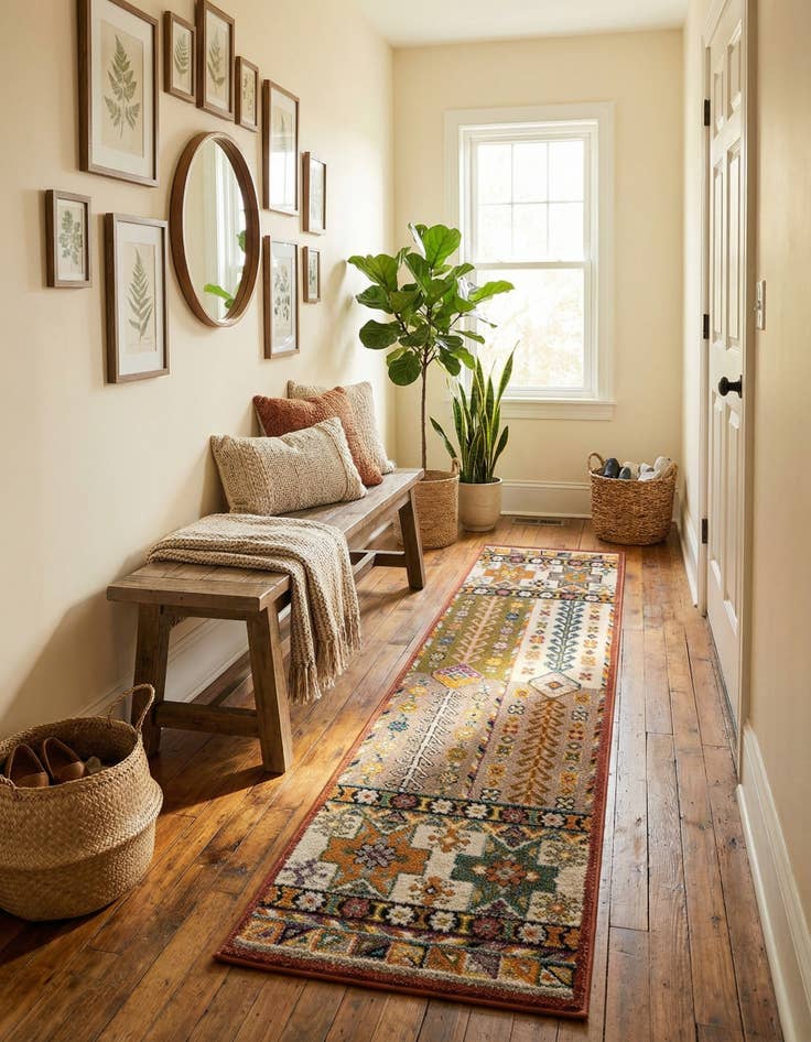 Detail image of 2' x 8' Carrington Runner Rug