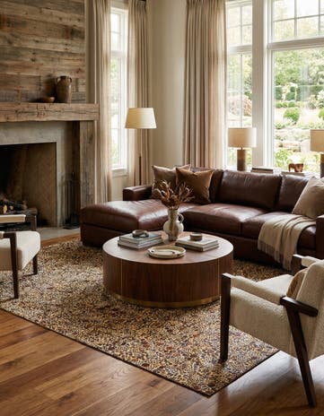 7' 11 x 10' 1 Cowhide Stocks Rug