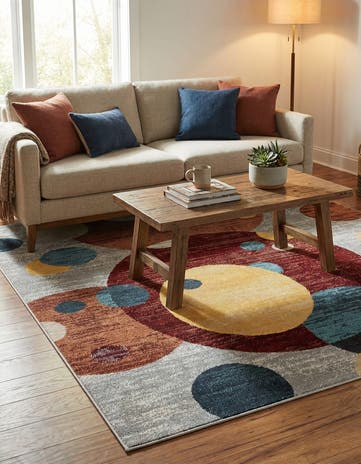 4' 1 x 6' 1 Kamala Washable Rug
