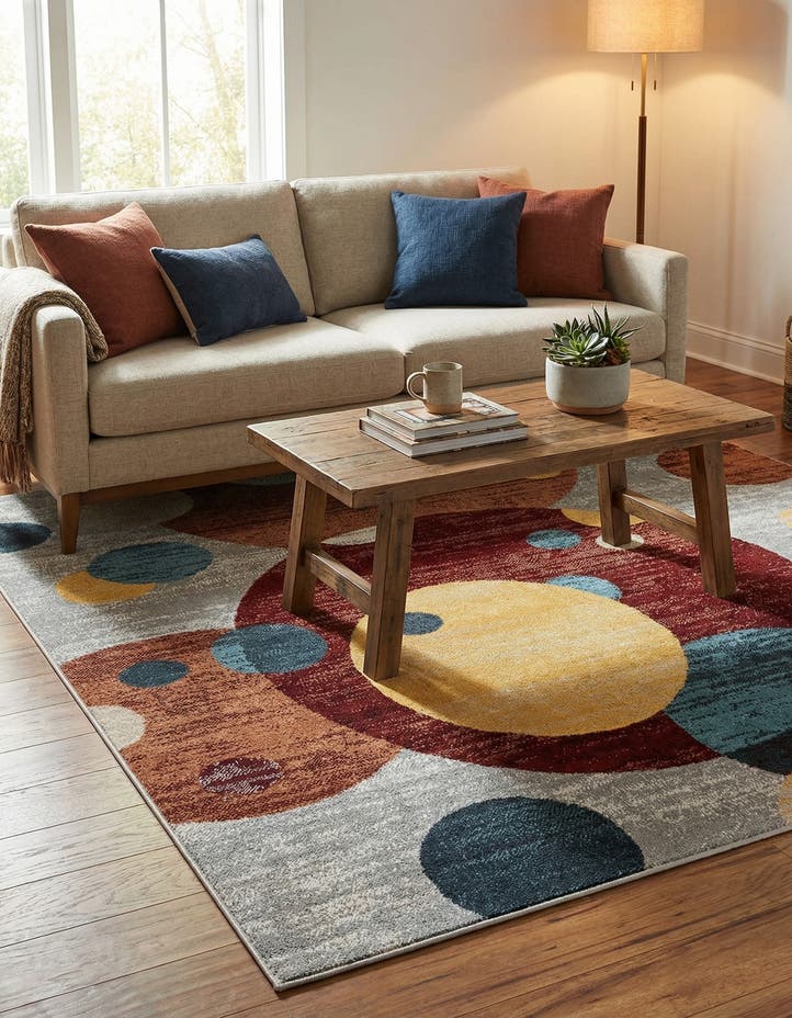 4' 1 x 6' 1 Kamala Washable Rug