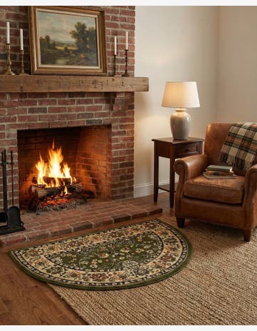 2' 7 x 4' Yasmin Hearth Rug