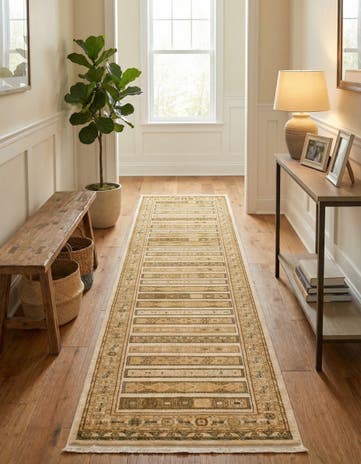 2' 7 x 10' Kashkuli Gabbeh Runner Rug