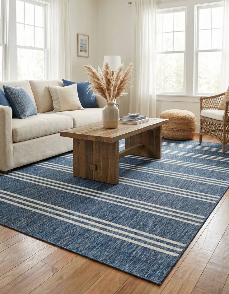 Detail image of 7' x 10'  Washable Jill Zarin Anguilla Indoor / Outdoor Rug