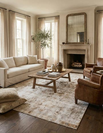 7' 8 x 9' 8 Hand Knotted Ultra Vintage Persian Wool Rug