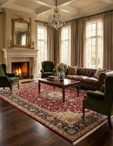8' 5 x 11' 7 Tabriz Rug