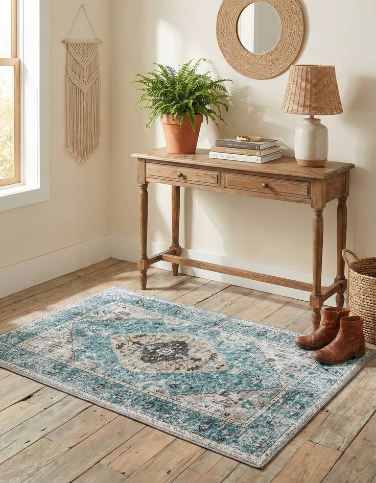 Detail image of  2' x 3'  Washable Yara Rug