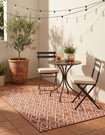 4' x 6' Easy-Clean Jill Zarin Turks and Caicos Indoor / Outdoor Rug