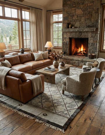 8' 4 x 12' 6 Hand Knotted Darya Wool Rug