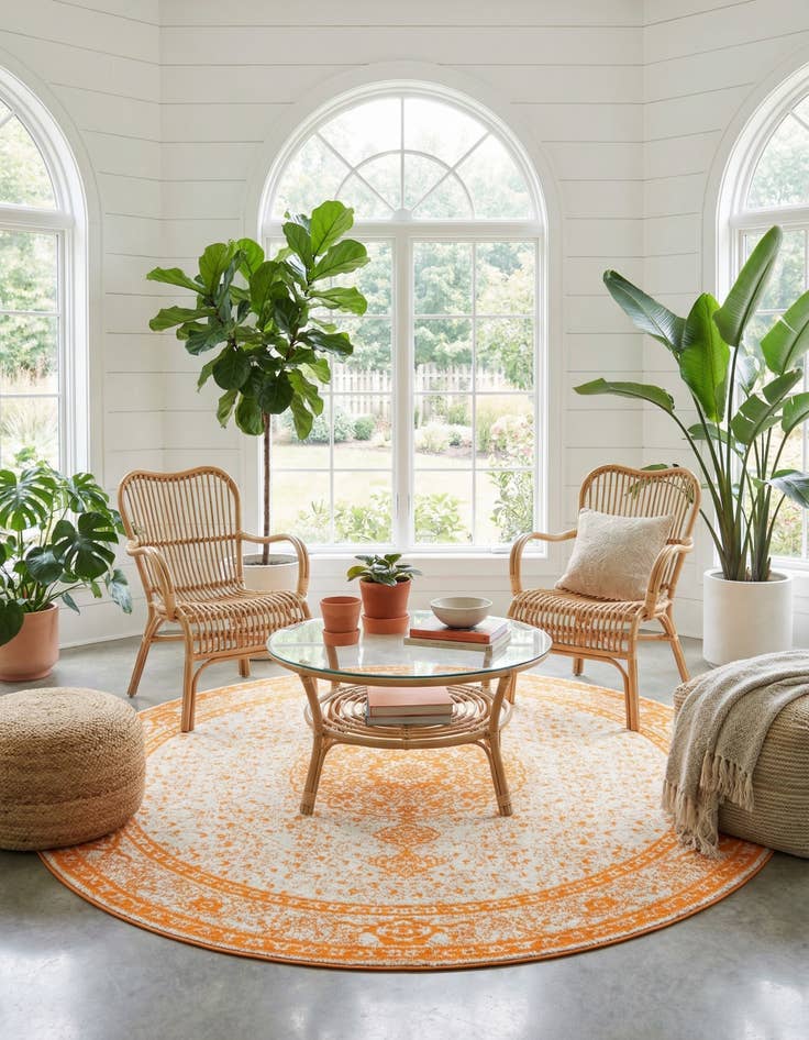 Detail image of 10' x 10' Dover Round Rug
