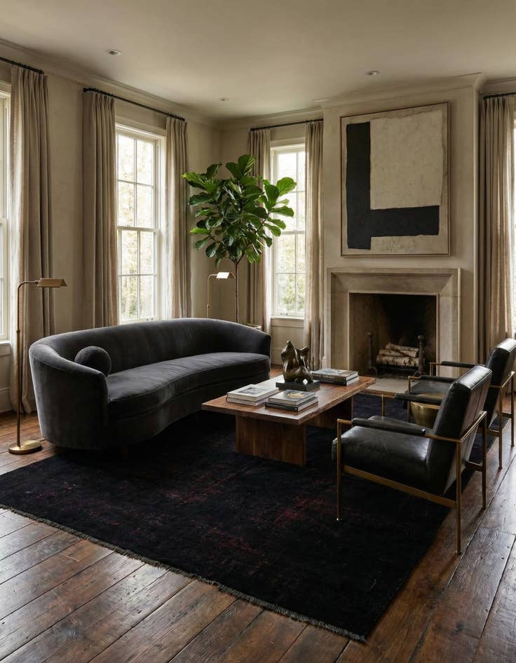 Detail image of 6' 5 x 9' 4  Hand Knotted Ultra Vintage Persian Wool Rug