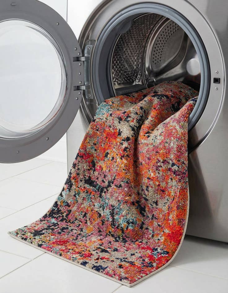 Detail image of 2' 2 x 3'  Washable Vivid Rug