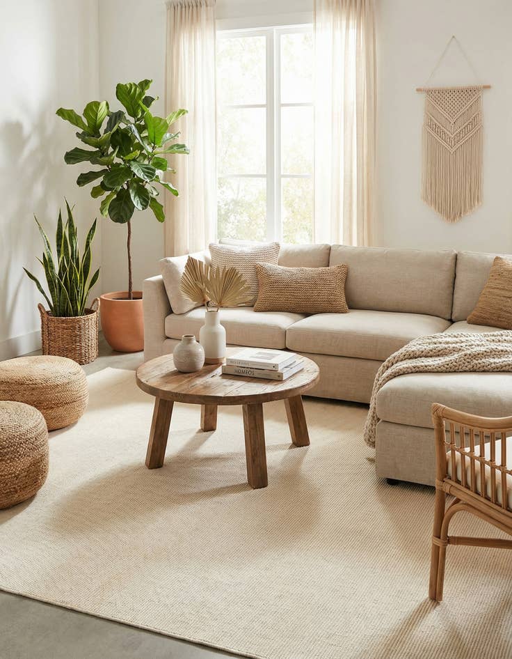 Detail image of 9' x 12' Easy-Clean Jill Zarin Palm Springs Indoor / Outdoor Rug