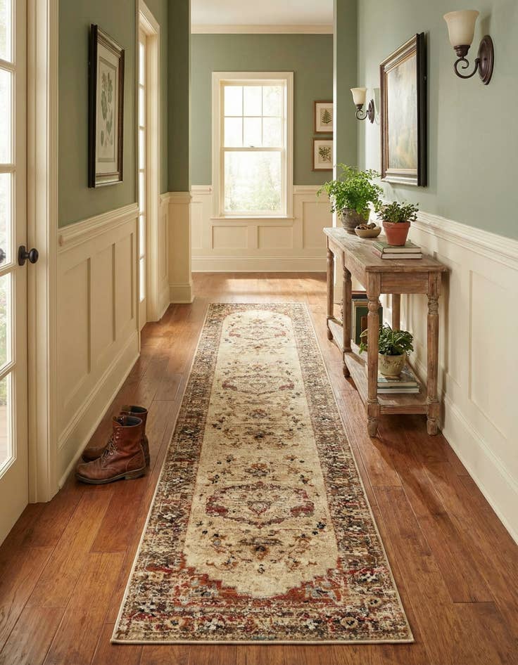 Detail image of 2' 7 x 14' Saturn Runner Rug