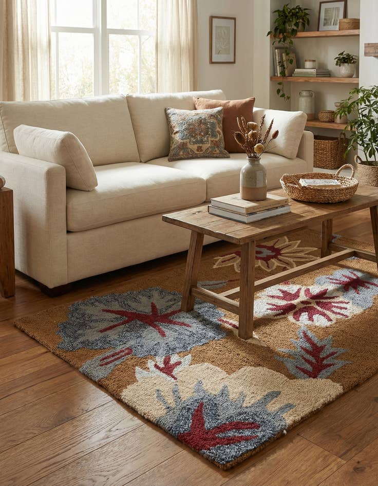 Detail image of 3' 1 x 5' Agra Rug