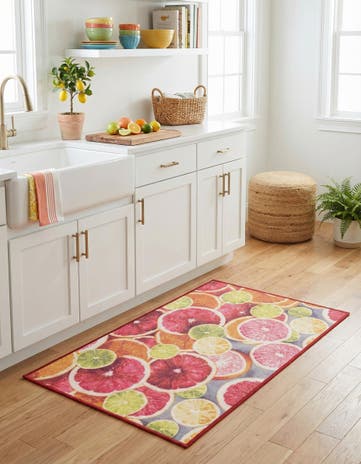 2' x 3' 1 Easy-Clean Jill Zarin Caribbean Indoor / Outdoor Rug