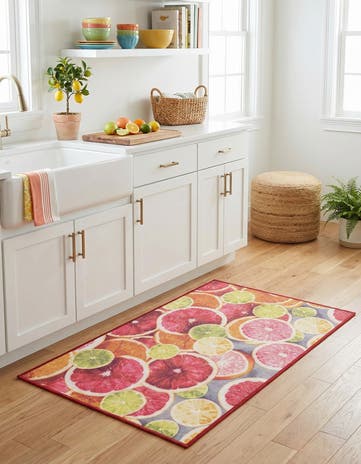 2' x 3' 1 Easy-Clean Jill Zarin Caribbean Indoor / Outdoor Rug