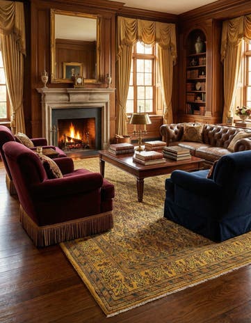 6' 11 x 10' Birjend Wool Rug
