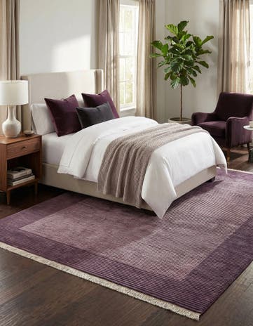 4' 10 x 6' 7 Hand Knotted Darya Wool Rug