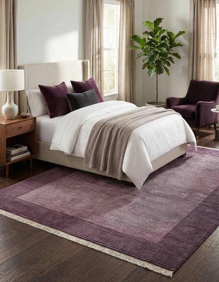 Detail image of 4' 10 x 6' 7  Hand Knotted Darya Wool Rug