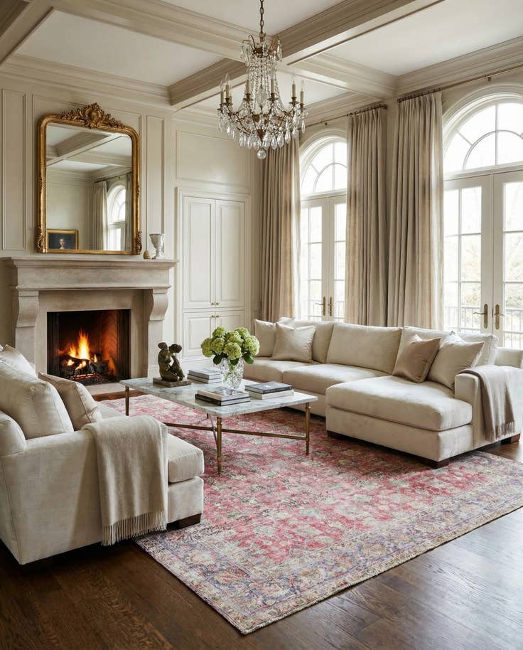 Detail image of 9' 7 x 12' 6 Hand Knotted Ultra Vintage Persian Wool Rug