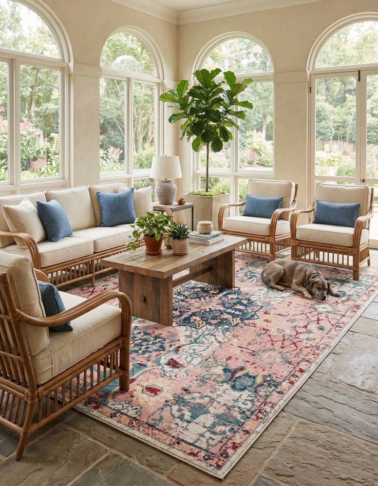 Detail image of 10' x 14' Charleston Rug