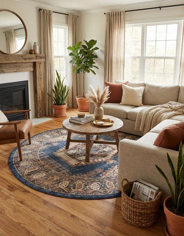 8' x 8' Eden Round Rug