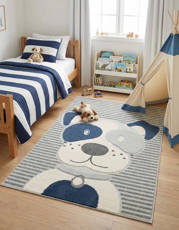 5' 3 x 8' Whimsy Kids Rug