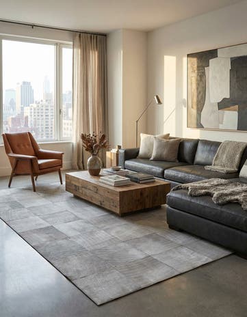 5' x 8' Cowhide Rug