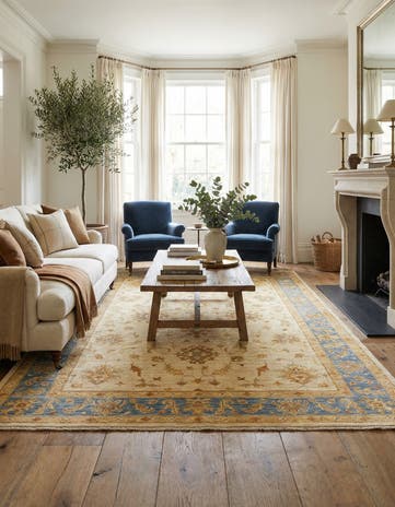 5' 7 x 7' 9 Ziegler Wool Rug
