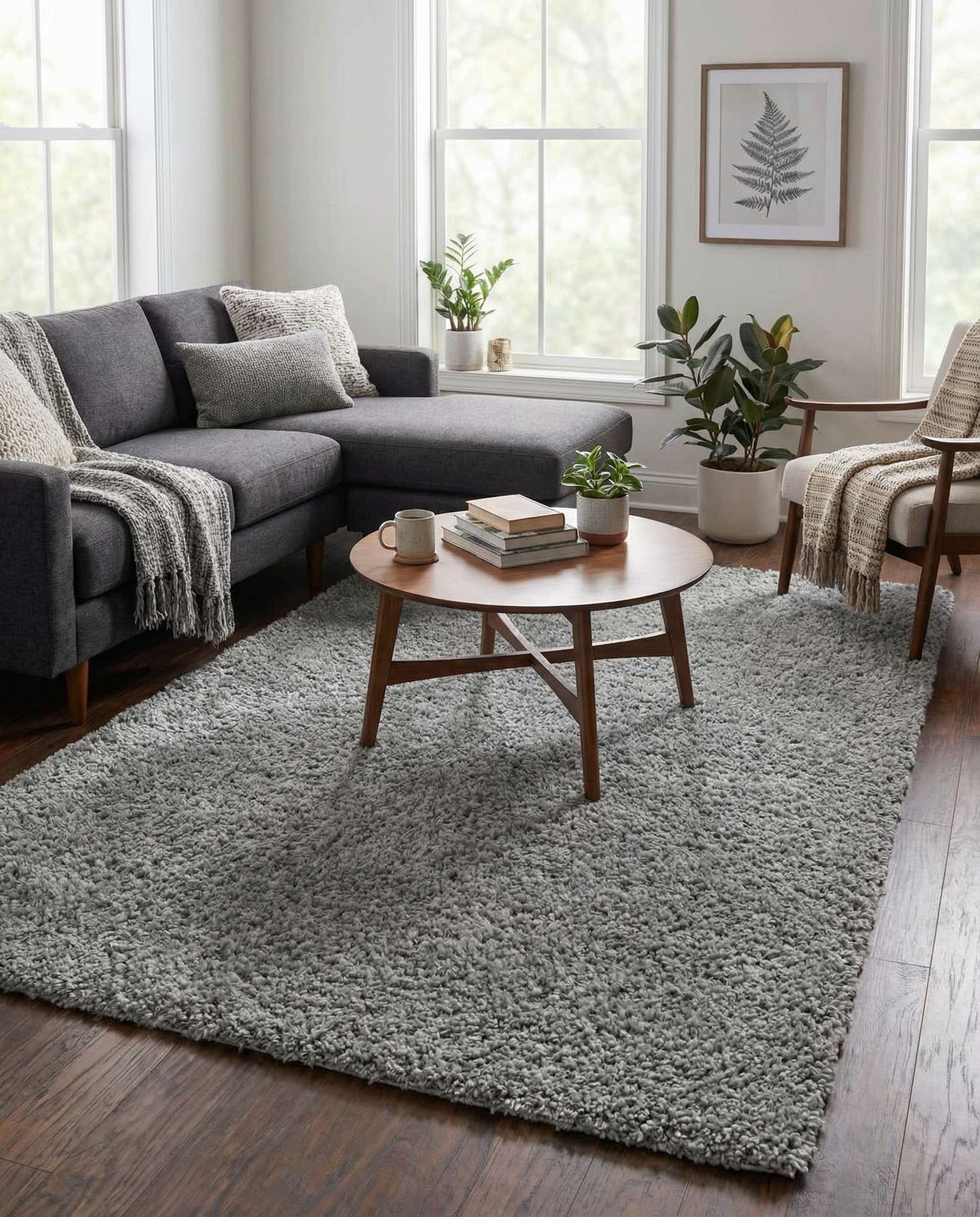6' x 9' Zermatt Shag Rug
