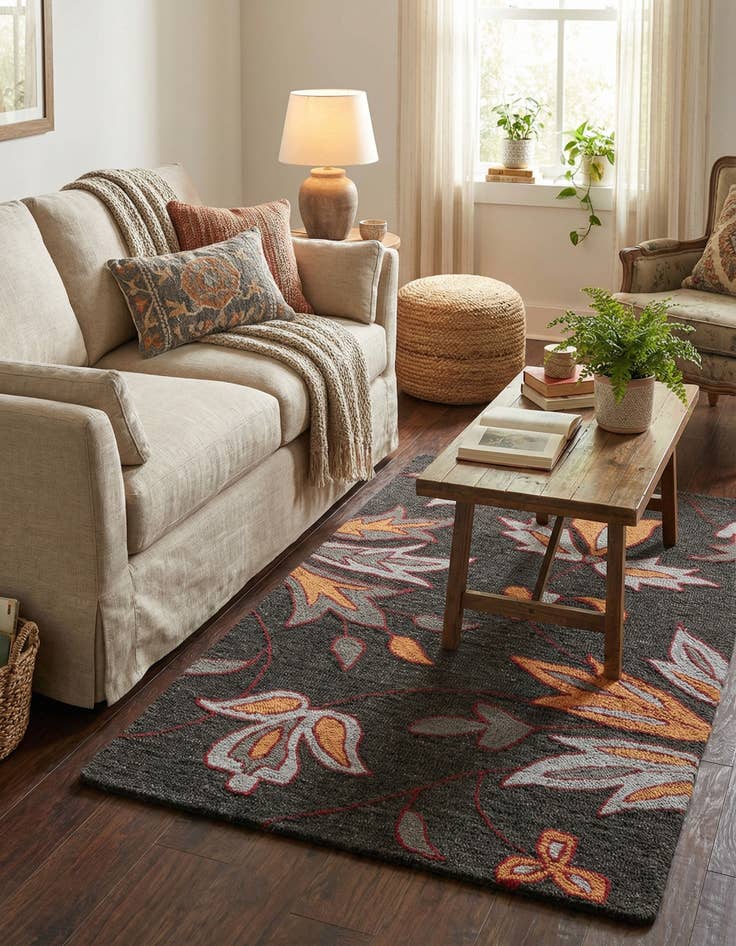 Detail image of 3' x 5' Agra Rug