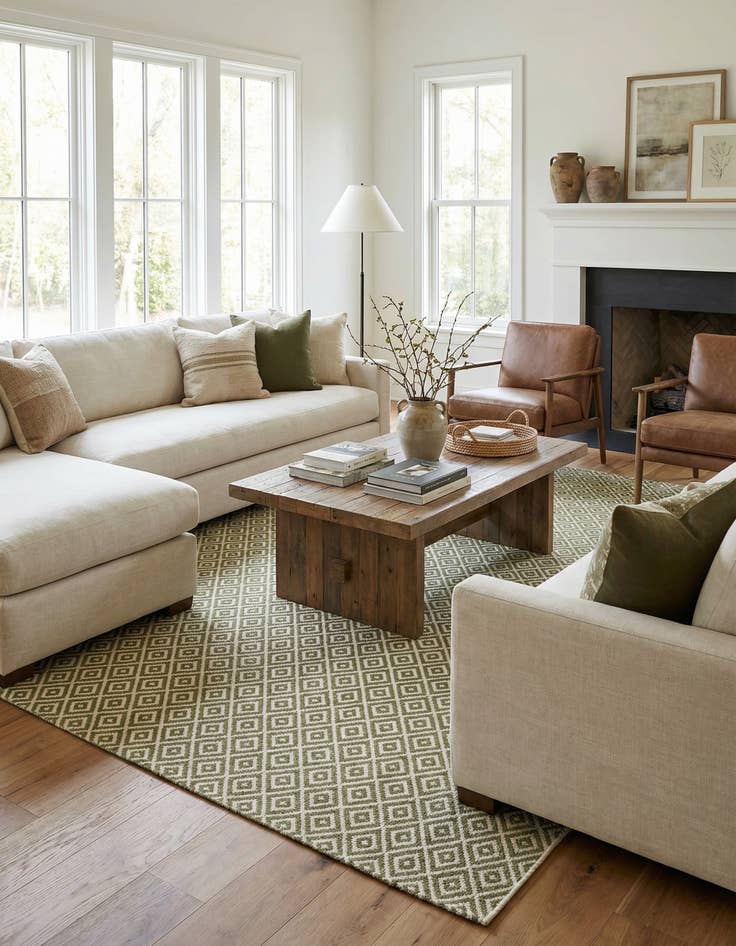 Detail image of 9' x 12' Easy-Clean Jill Zarin Costa Rica Indoor / Outdoor Rug