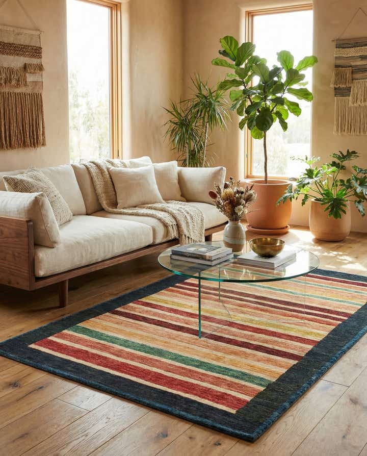 4' x 6' Hand Knotted Modern Ziegler Rug