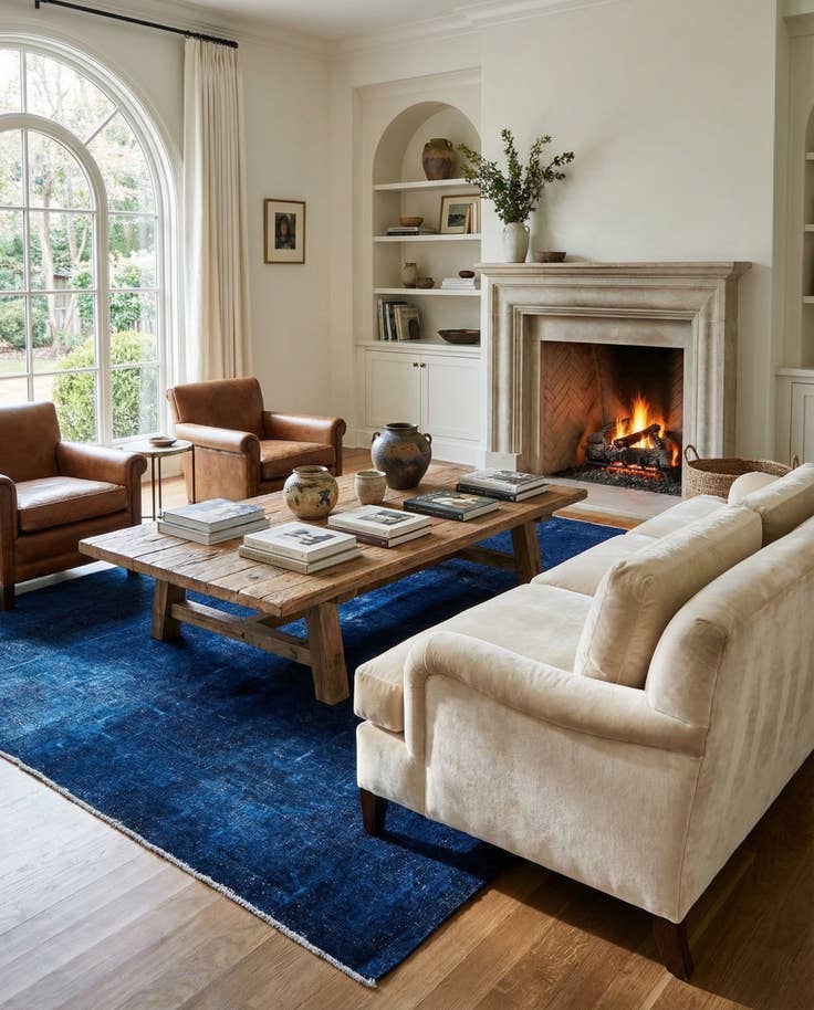 Detail image of 6' 1 x 8' 6 Hand Knotted Ultra Vintage Persian Wool Rug