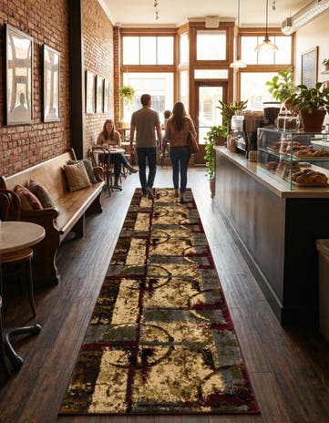 2' 7 x 16' Cafe Runner Rug