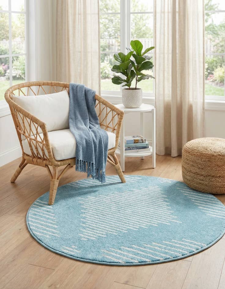 Detail image of 3' x 3' Kai Round Rug