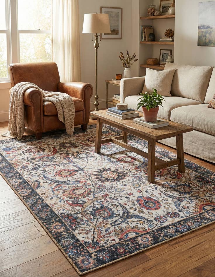 Detail image of 4' 1 x 6' 1 Timeless Rug