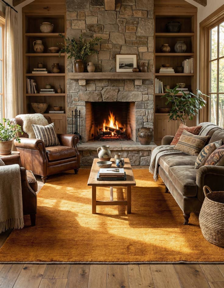 Detail image of 3' 5 x 4' 10 Gabbeh Shouli Rug