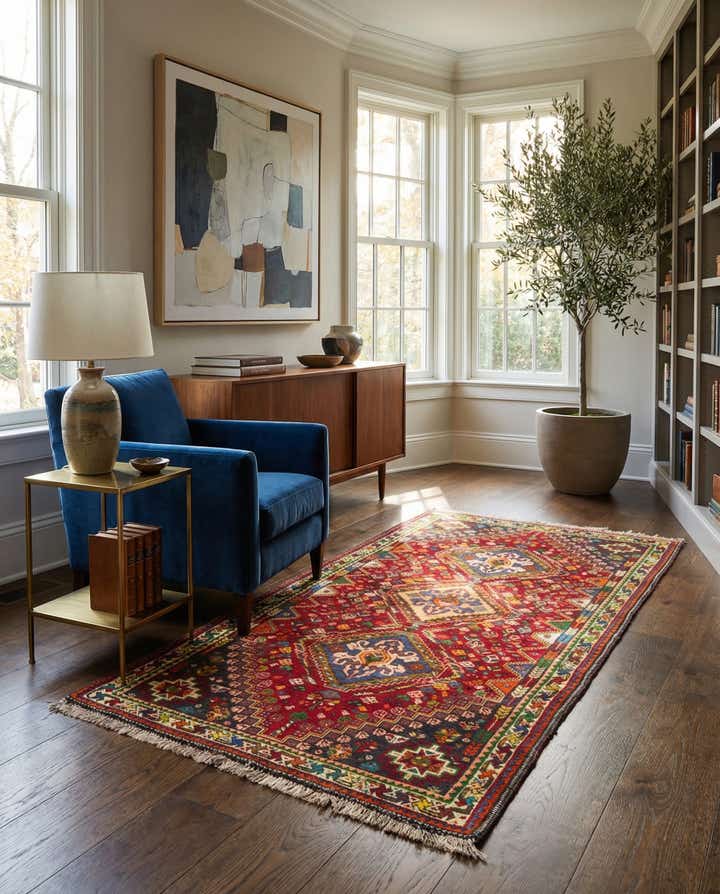 2' 9 x 5' 4 Ghashghai Rug