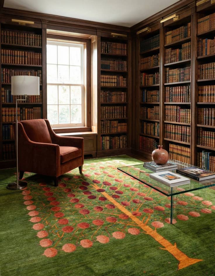 Detail image of 6' 5 x 9' 7 Kashkuli Wool Rug