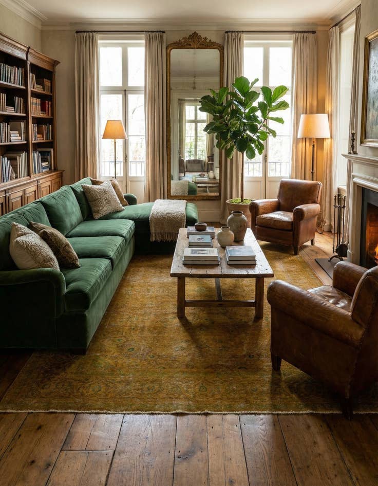 Detail image of 9' 5 x 12' 8  Hand Knotted Ultra Vintage Persian Wool Rug