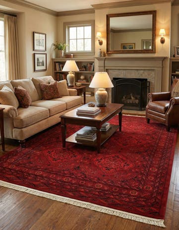 6' x 9' Bokhara Rug