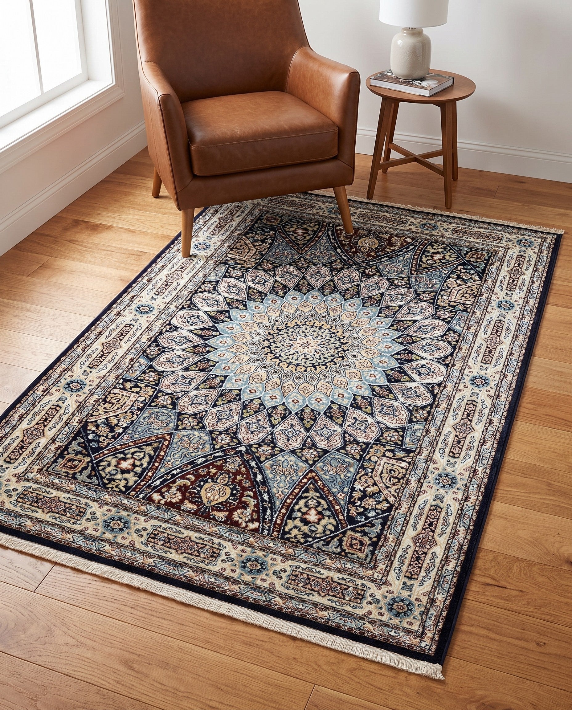4' x 6' Nain Design Rug