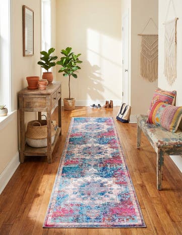 2' x 8' Washable Renaissance Runner Rug